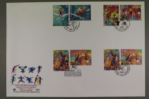 UNO - New York, MiNr. 716-717, Gemeinschaftsausgaben, FDC