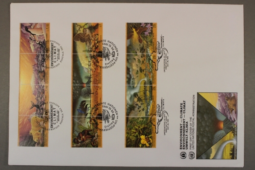 UNO - Wien, MiNr. 156-159, Gemeinschaftsausgabe, FDC