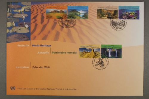 UNO - Wien, MiNr. 279-280, Gemeinschaftsausgabe, FDC