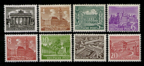 Berlin, MiNr. 42-49, postfrisch