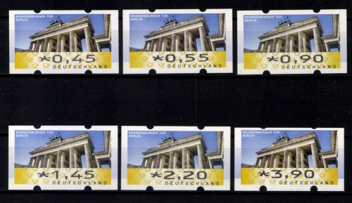 Deutschland Automaten, MiNr. 6, TS1, o. Zn, postfrisch