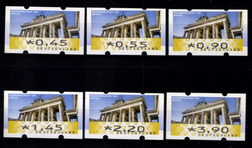 Deutschland Automaten, MiNr. 6, TS 1 mit Zn, postfrisch