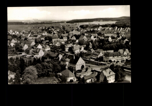Bad Dürrheim, Schwarzwald, Ortsansicht mit Kirche