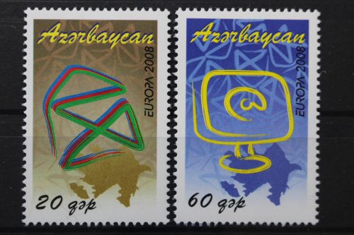 Aserbaidschan, MiNr. 715-716 A, postfrisch