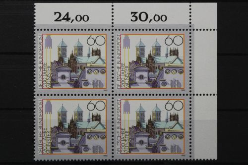 Deutschland, MiNr. 1645, 4er Block, Ecke rechts oben, postfrisch