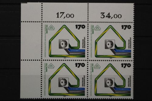Deutschland, MiNr. 1648, 4er Block, Ecke links oben, postfrisch