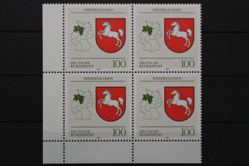 Deutschland, MiNr. 1662, 4er Block, Ecke links unten, postfrisch