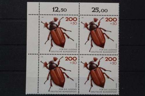Deutschland, MiNr. 1670, 4er Block, Ecke links oben, postfrisch