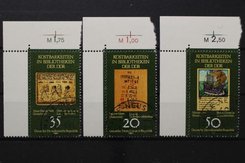DDR, MiNr. 2636-2638, Ecke links oben, EST