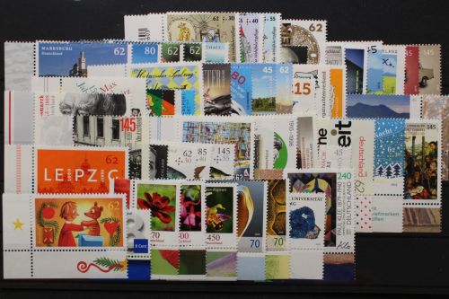 Deutschland, MiNr. 3122-3198, Jahrg. 2015 o. skl. Ecke li. u., postfrisch