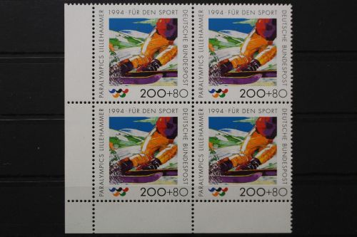 Deutschland, MiNr. 1720, Viererblock, Ecke li. unten, postfrisch