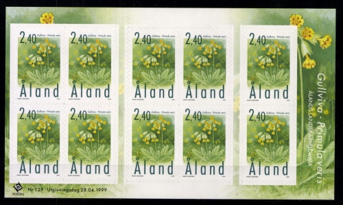 Aland, MiNr. 156, Folienblatt, selbstklebend, postfrisch