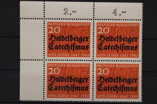 Deutschland, MiNr. 396, Viererblock, Ecke links oben, postfrisch