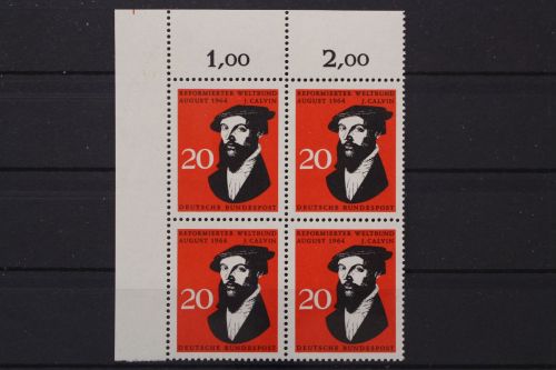 Deutschland, MiNr. 439, Viererblock, Ecke links oben, postfrisch