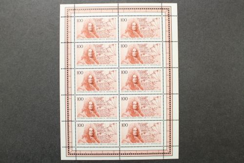 Deutschland (BRD), MiNr. 1865 PLF II, Kleinbogen, postfrisch