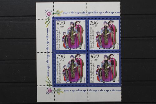 Deutschland (BRD), MiNr. 1759 PLF I, Viererblock Rand, postfrisch