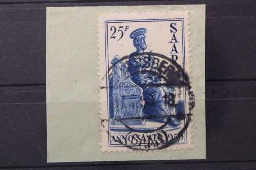Saarland, MiNr. 295, Briefstück