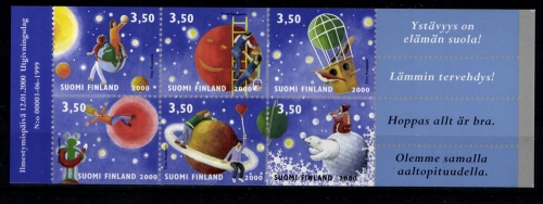 Finnland, MiNr. 1511-1516 im MH 58, postfrisch