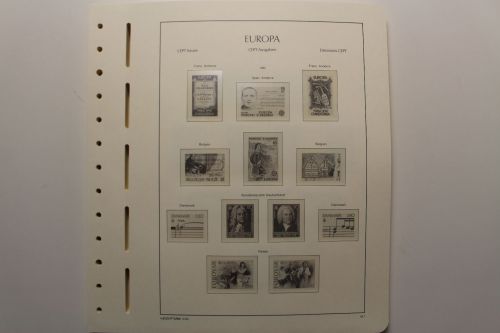 Leuchtturm, Europa-Union / CEPT 1985-1989, SF-System
