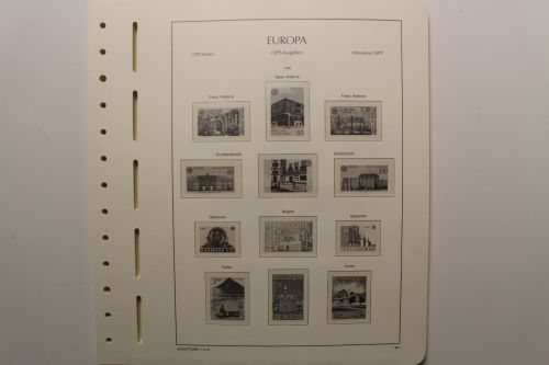 Leuchtturm, Europa-Union / CEPT 1990-1992, SF-System
