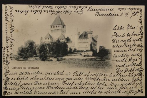 Chateau de Wufflens, Kanton Waadt, Schloss