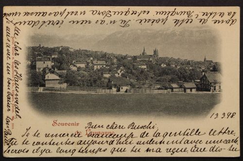 Lausanne, Teilansicht, Kirche