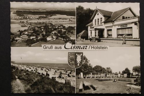 Cismar / Holstein, Ortsansichten, Restaurat und Bar Astra, Strand