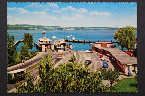 Konstanz, Bodensee, Autofähre Konstanz-Meersburg