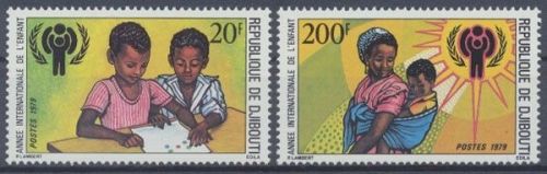 Dschibuti, MiNr. 241-242, postfrisch