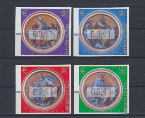 Vatikan, MiNr. 11-14 y, postfrisch