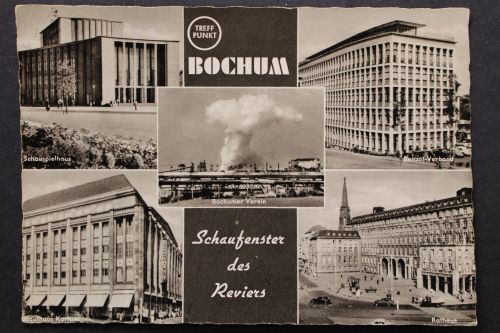 Bochum, Schauspielhaus, Bochumer Verein, Rathaus, Kaufhaus Kortum