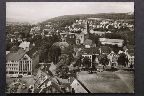 Bad Hersfeld, Teilansicht, Linggplatz, Stiftsruine, Wigbertshöhe