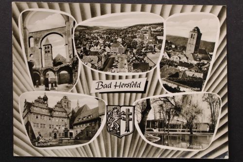Bad Hersfeld, Stiftsruine, Linggplatz, Stadtkirche, Rathaus, Kurpark
