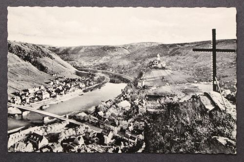 Cochem, an der Mosel, Blick vom Pinnerkreuz