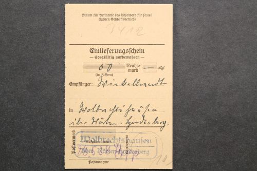 Wolbrechtshausen über Närten-Hardenberg, Landpoststempel