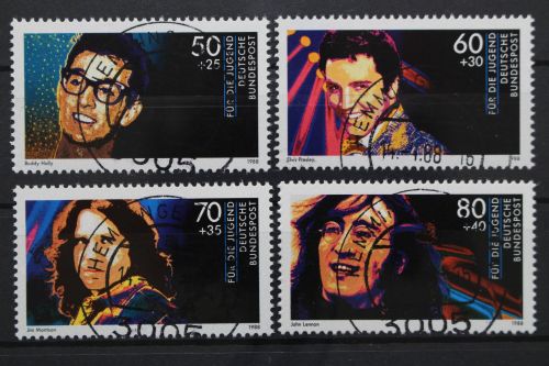Deutschland (BRD), MiNr. 1360-1363, zentrisch Hemmingen, gestempelt