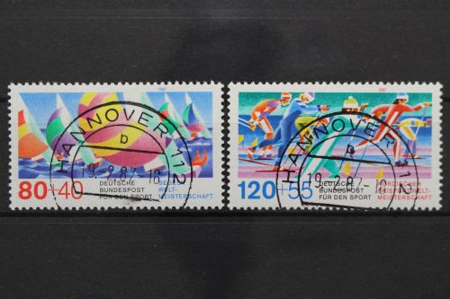 Deutschland (BRD), MiNr. 1310-1311, zentrisch Hannover, gestempelt