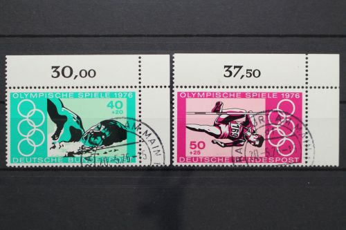 Deutschland (BRD), MiNr. 886-887, Ecken rechts oben, gestempelt
