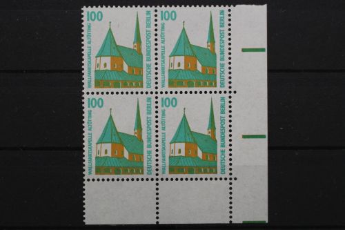 Berlin, MiNr. 834 Viererblock, Ecke rechts unten, postfrisch
