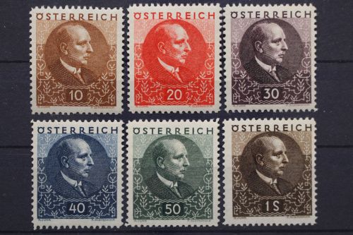 Österreich, MiNr. 512-517, postfrisch