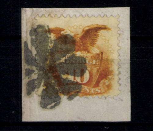 USA, MiNr. 30, Briefstück