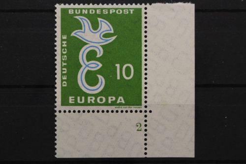 Deutschland (BRD), MiNr. 295, Ecke re. unten, FN 2, postfrisch