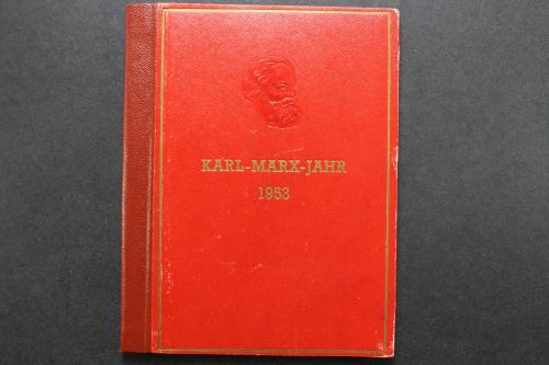 DDR, Karl-Marx-Jahr 1953, Gedenkbüchlein, ungebraucht