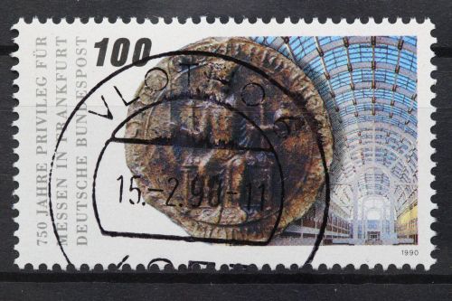 Deutschland (BRD), MiNr. 1452, zentrisch Vlotho, EST