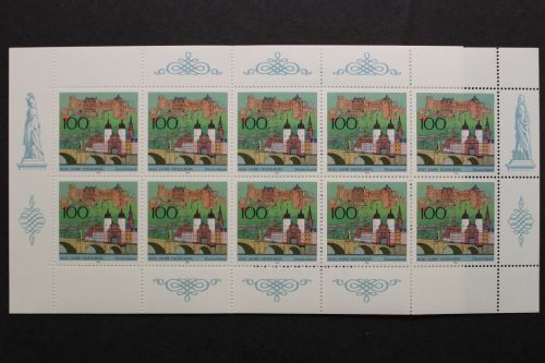 Deutschland (BRD), MiNr. MH 33 PLF IV + V, postfrisch