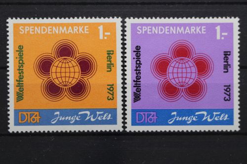 DDR Spendenmarke, MiNr. 1-2, postfrisch