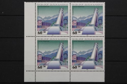 Deutschland, MiNr. 1650, Viererblock, Ecke li. unten, postfrisch