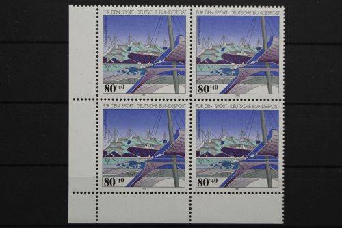 Deutschland, MiNr. 1651, Viererblock, Ecke li. unten, postfrisch