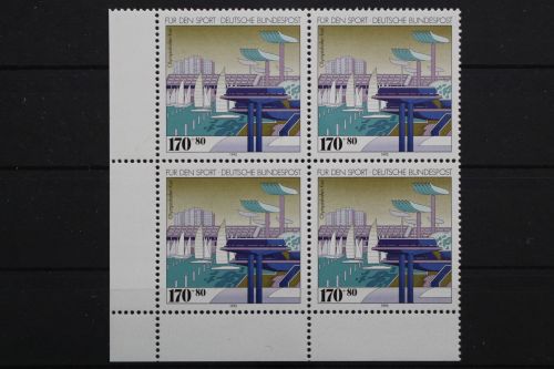 Deutschland, MiNr. 1653, Viererblock, Ecke li. unten, postfrisch