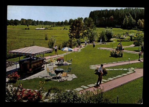 Bad Wörishofen, Cafe Tannenbaum, Minigolf-Anlage